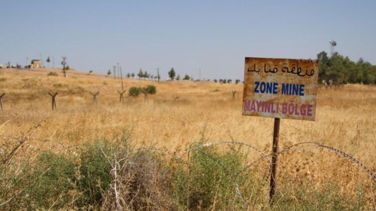 Türkiye mayınlı arazi büyüklüğünde dünya 8.'si
