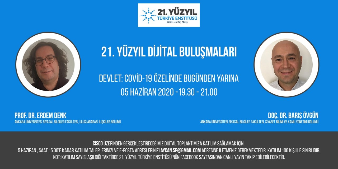 DEVLET: COVİD-19 ÖZELİNDE BUGÜNDEN YARINA