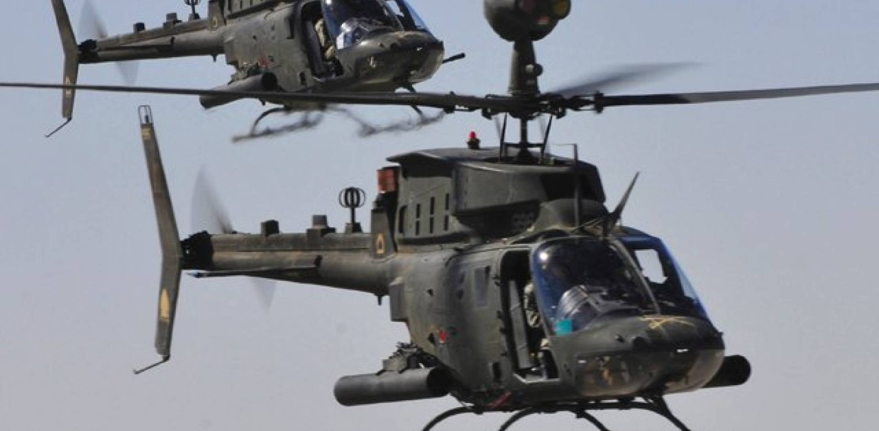 Yunanistan'ın ABD’den aldığı ilk OH-58D Kiowa Warrior helikopteri yolda