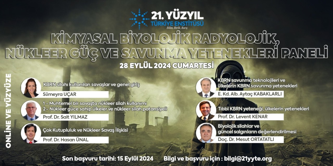 Kimyasal Biyolojik Radyolojik, Nükleer Güç ve Savunma Yetenekleri Paneli -  28 Eylül 2024