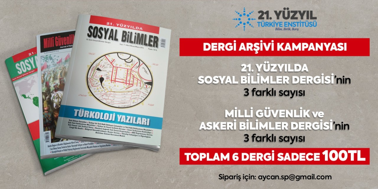 21. Yüzyıl Türkiye Enstisü'nden Dergi Arşivi Kampanyası