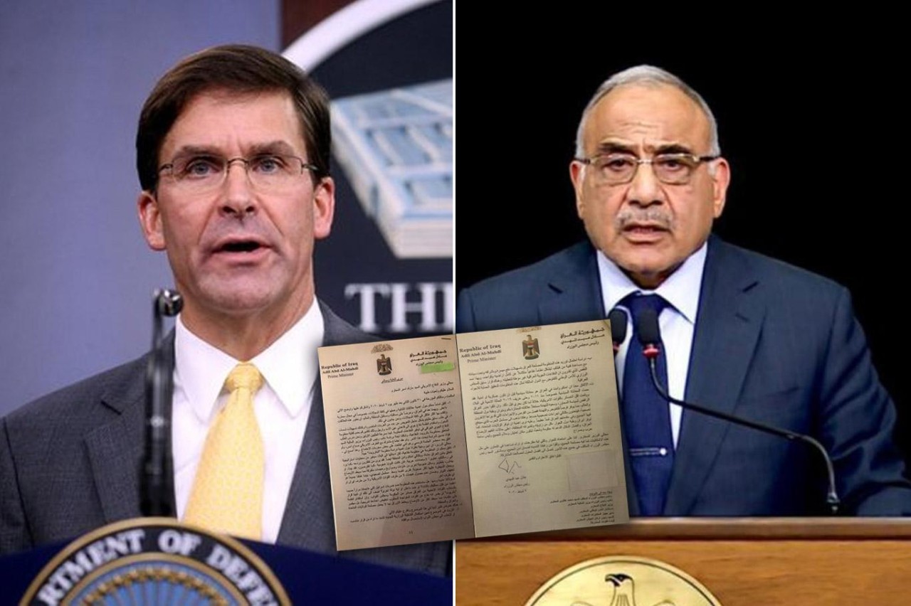 Pentagon'un Irak'a gönderdiği ‘gizli mektup’ ortaya çıktı