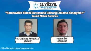 “KORONAVİRÜS SÜRECİ SONUNDA GELECEĞİ ANLAMA SENARYOLARI” Konulu Makale Yarışmamız Sonuçlanmıştır