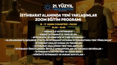 İSTİHBARAT ALANINDA YENİ YAKLAŞIMLAR - ÇEVRİMİÇİ EĞİTİM PROGRAMI