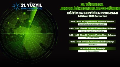 21. YÜZYILDA JEOPOLİTİK SORUNLAR VE GÜVENLİK SERTİFİKA PROGRAMI