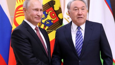 Nursultan Nazarbayev ile Vladimir Putin Görüşmesi