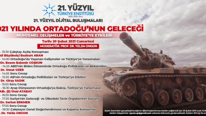 2021 Yılında Ortadoğu’nun Geleceği:  Muhtemel Gelişmeler ve Türkiye’ye Etkileri Çalıştayı