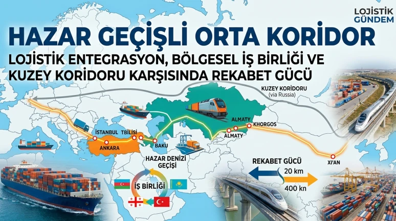 Hazar Geçişli Orta Koridor: Lojistik Entegrasyon, Bölgesel İş Birliği ve Kuzey Koridoru Karşısında Rekabet Gücü