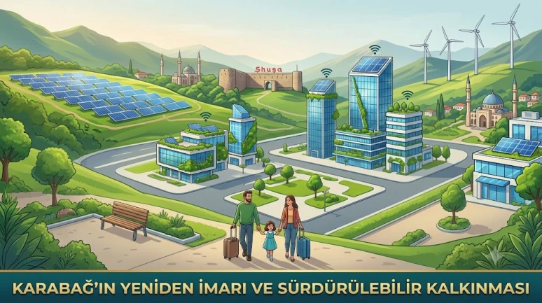 Karabağ'ın Yeniden İmarı: Akıllı Şehirler, Yeşil Enerji ve Büyük Dönüş Programı Ekseninde Sürdürülebilir Kalkınma