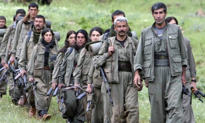 Terör örgütü PKK&#039;dan yöneticiler Deir Ez Zor&#039;da Amerikan üssüne ulaştı