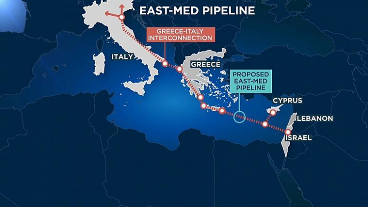 İsrail, Yunanistan ve Güney Kıbrıs doğal gaz boru hattı anlaşmasını imzaladı