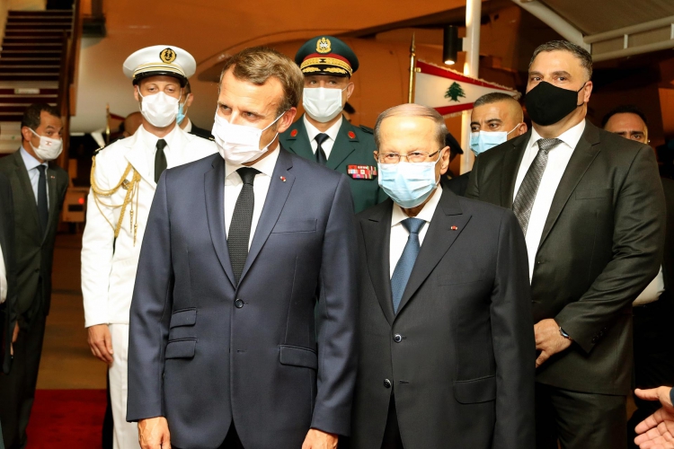 Lübnan Ziyaretinde Macron’a Protesto İle Karşılama