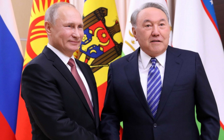 Nursultan Nazarbayev ile Vladimir Putin Görüşmesi