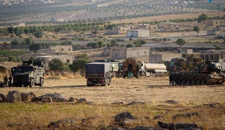 İranlı milisler Halep kırsalında Türk askeri konvoyuna ateş açtı