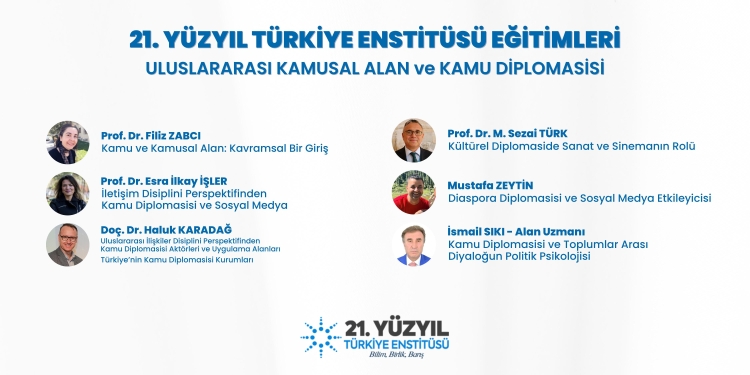 1-2 MART 2025 ULUSLARARASI KAMUSAL ALAN VE KAMU DİPLOMASİSİ- ÇEVRİMİÇİ EĞİTİM