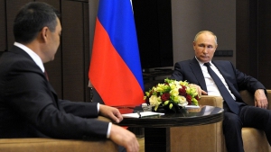Vladimir Putin ve Sadır Caparov görüşmesi gerçekleşti
